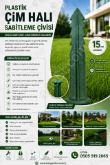Çim Halı Sabitleme Çivisi 25 Adet