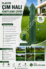 Çim Halı Sabitleme Çivisi 250 Adet