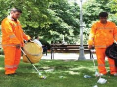 Yengeç Çöp ve Yaprak Toplama Aparatı 92 CM Dişli Ağız | BSR Garden