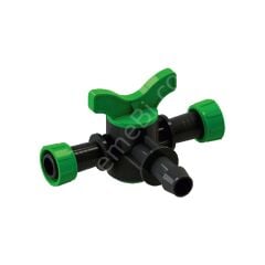 Serdrip Üç Yollu Yüzüklü Çıkış Mini Vana 25x20x25