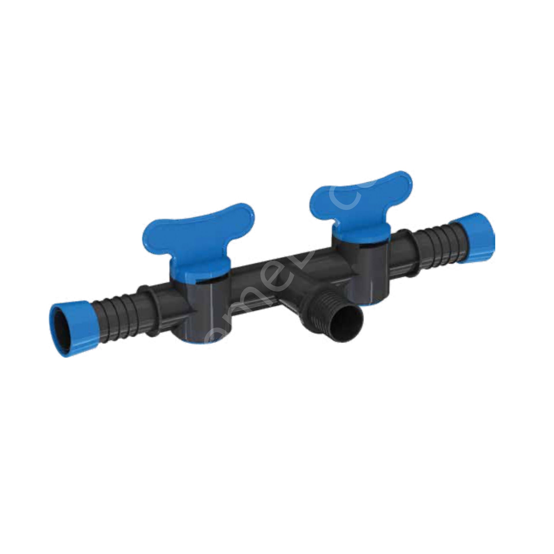 Poelsan 25x1/2x25 Yüzüklü Dış Dişli TE Mini Vana